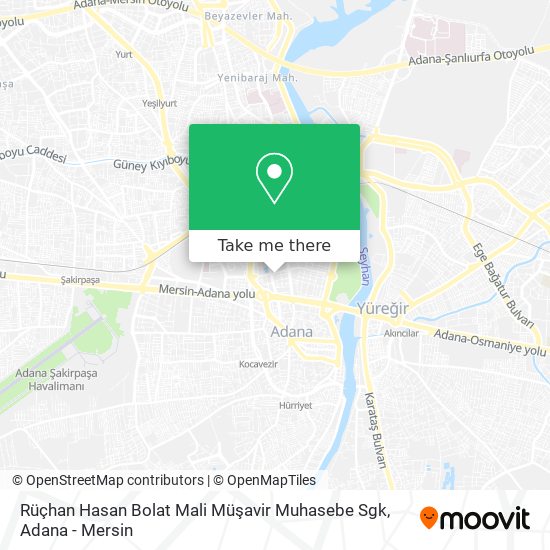 Rüçhan Hasan Bolat Mali Müşavir Muhasebe Sgk map
