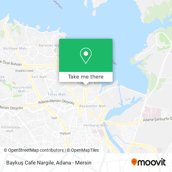 Baykuş Cafe Nargile map