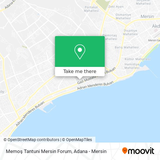 Memoş Tantuni Mersin Forum map