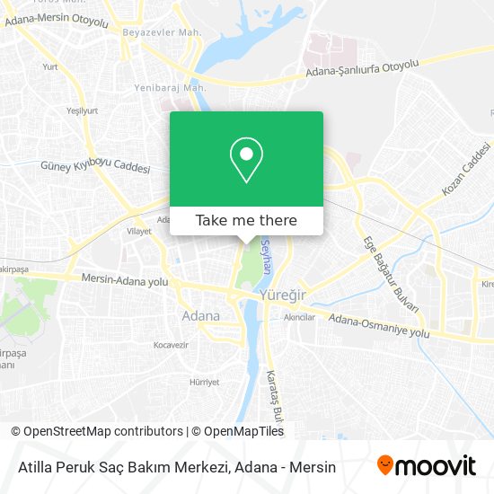 Atilla Peruk Saç Bakım Merkezi map