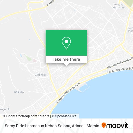 Saray Pide Lahmacun Kebap Salonu map