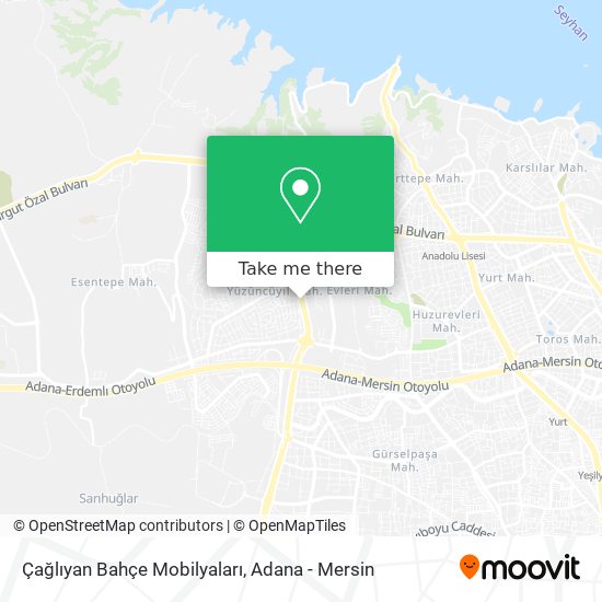 Çağlıyan Bahçe Mobilyaları map