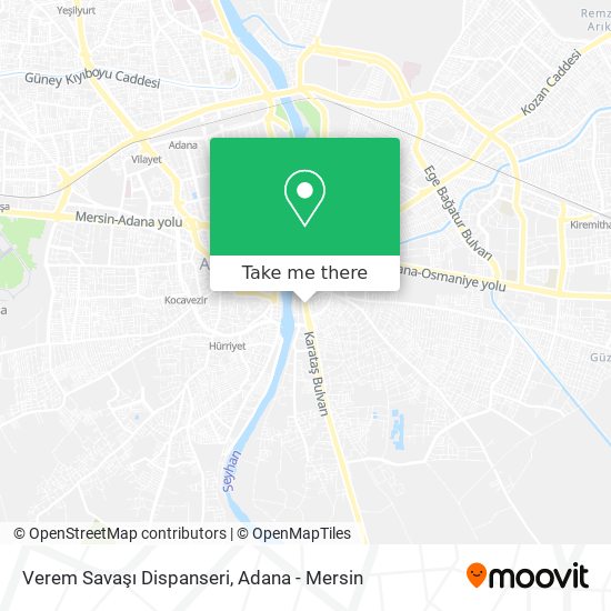 Verem Savaşı Dispanseri map