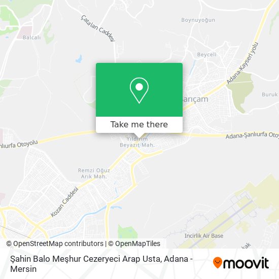 Şahin Balo Meşhur Cezeryeci Arap Usta map