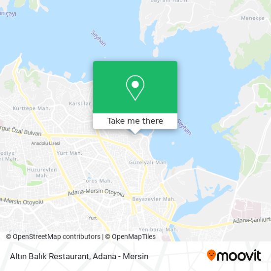 Altın Balık Restaurant map