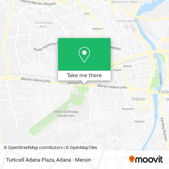 Turkcell Adana Plaza map