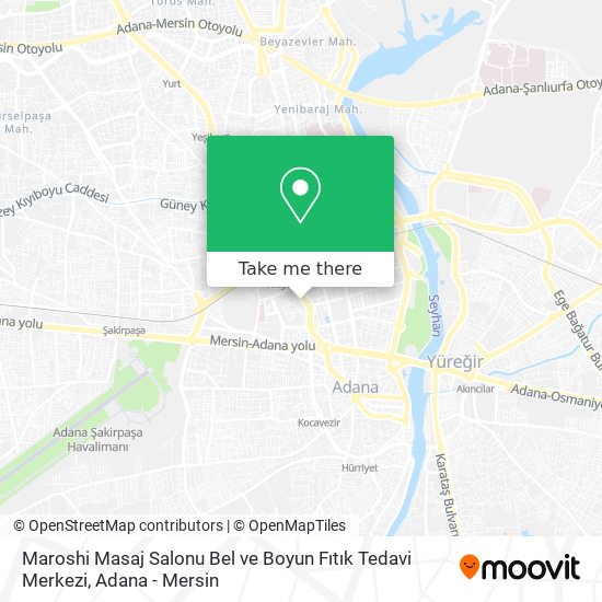 Maroshi Masaj Salonu Bel ve Boyun Fıtık Tedavi Merkezi map