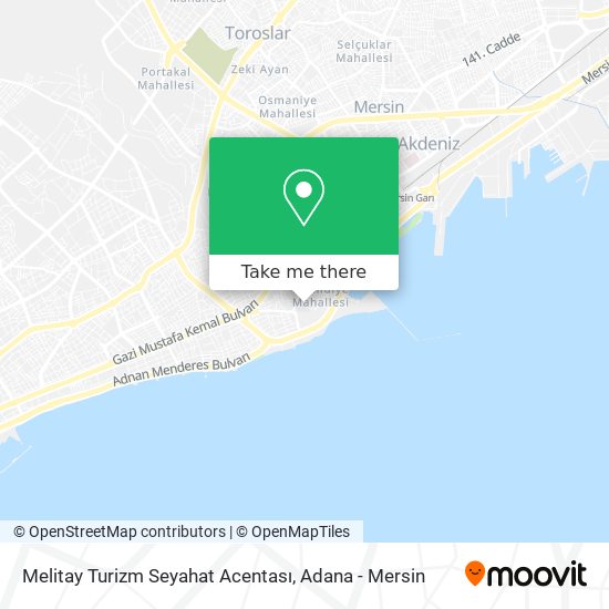 Melitay Turizm Seyahat Acentası map