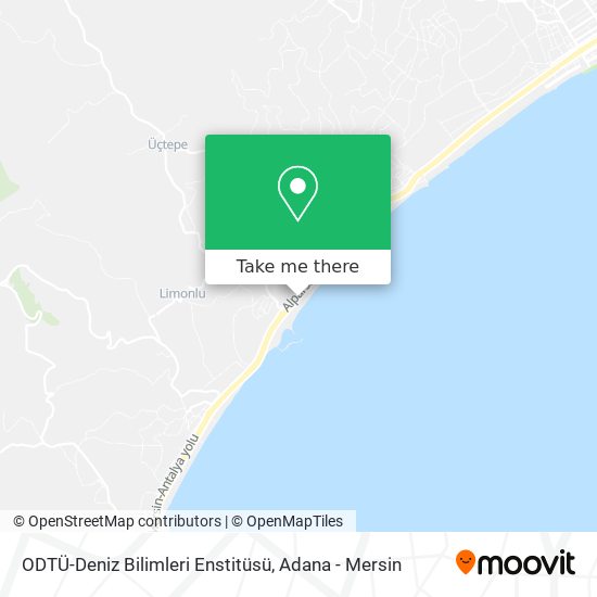ODTÜ-Deniz Bilimleri Enstitüsü map