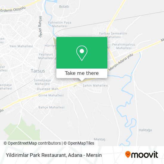 Yildirimlar Park Restaurant map