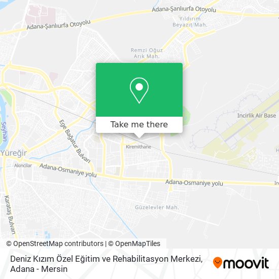 Deniz Kızım Özel Eğitim ve Rehabilitasyon Merkezi map