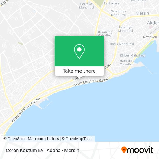 Ceren Kostüm Evi map