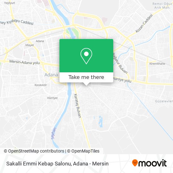 Sakalli Emmi Kebap Salonu map