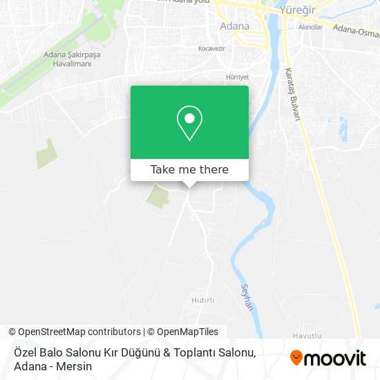 Özel Balo Salonu Kır Düğünü & Toplantı Salonu map