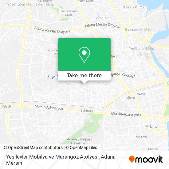 Yeşilevler Mobilya ve Marangoz Atölyesi map