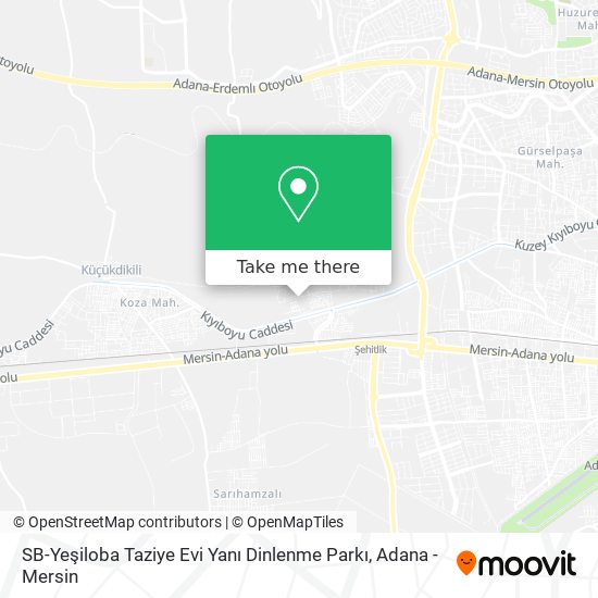 SB-Yeşiloba Taziye Evi Yanı Dinlenme Parkı map