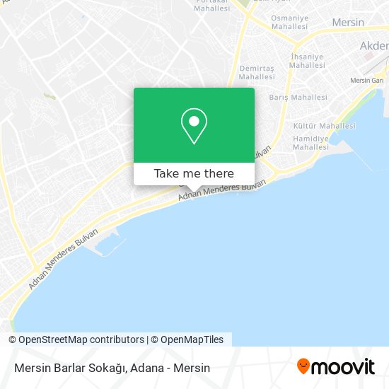 Mersin Barlar Sokağı map