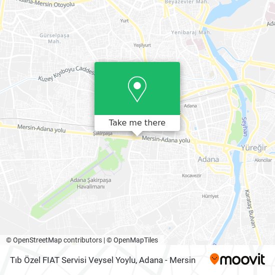 Tıb Özel FIAT Servisi Veysel Yoylu map