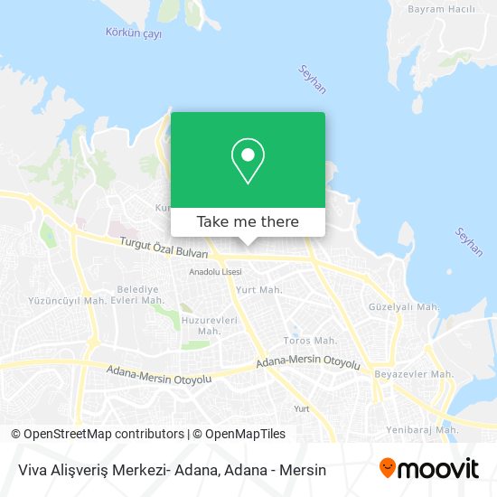 Viva Alişveriş Merkezi- Adana map