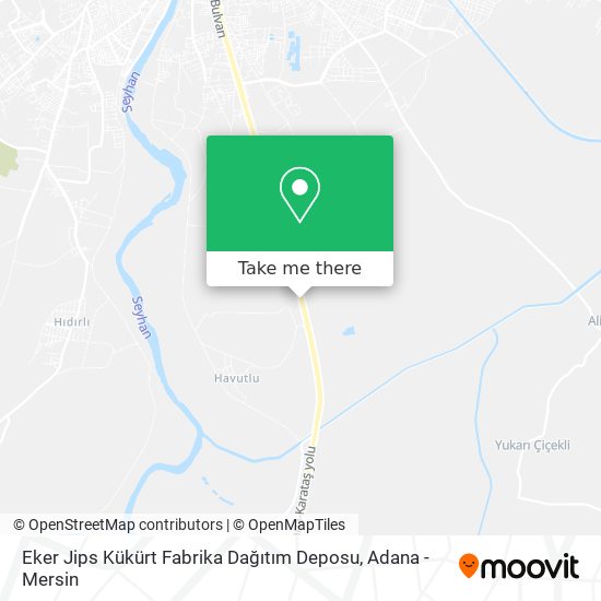 Eker Jips Kükürt Fabrika Dağıtım Deposu map