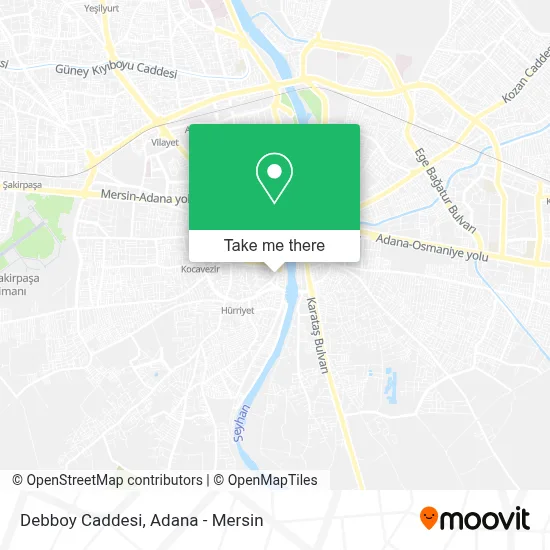 Debboy Caddesi map
