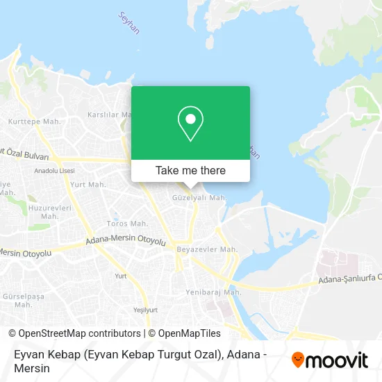 Eyvan Kebap (Eyvan Kebap Turgut Ozal) map