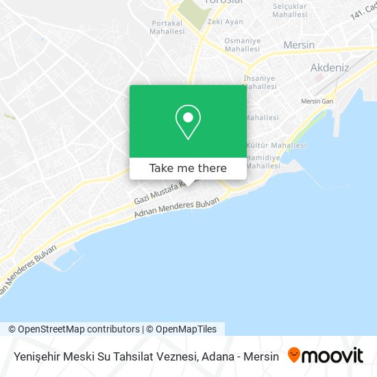 Yenişehir Meski Su Tahsilat Veznesi map