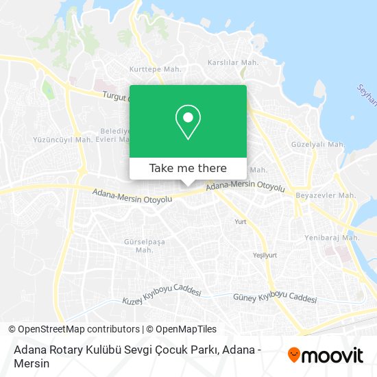 Adana Rotary Kulübü Sevgi Çocuk Parkı map