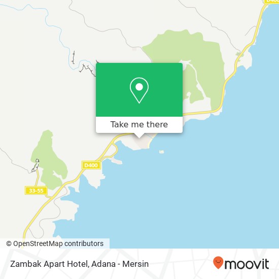 Zambak Apart Hotel map