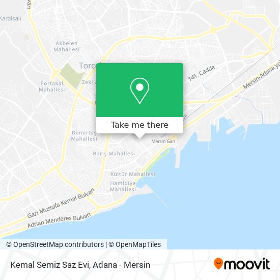 Kemal Semiz Saz Evi map