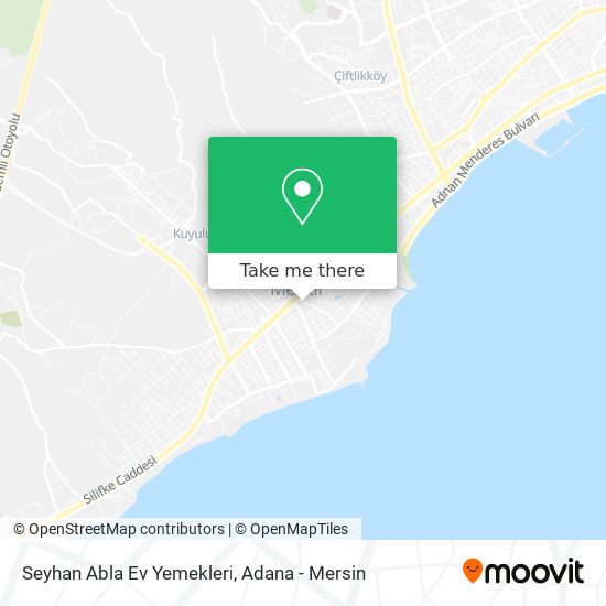 Seyhan Abla Ev Yemekleri map