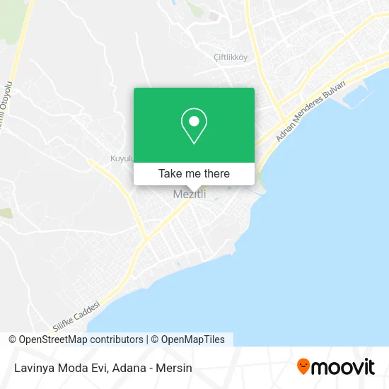 Lavinya Moda Evi map