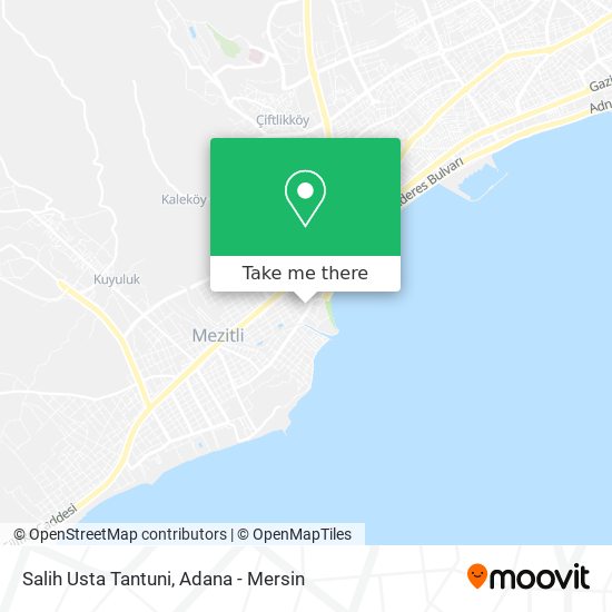 Salih Usta Tantuni map