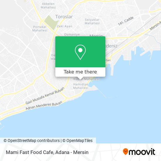 Mami Fast Food Cafe map