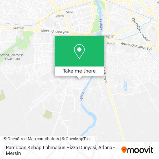 Ramocan Kebap Lahmacun Pizza Dünyasi map