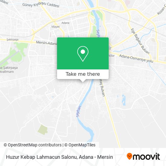 Huzur Kebap Lahmacun Salonu map
