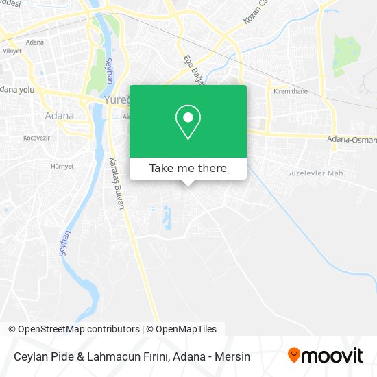 Ceylan Pide & Lahmacun Fırını map