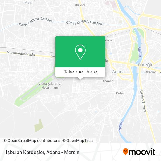 İşbulan Kardeşler map
