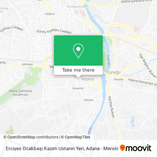 Erciyes Ocakbaşı Kazım Ustanin Yeri map