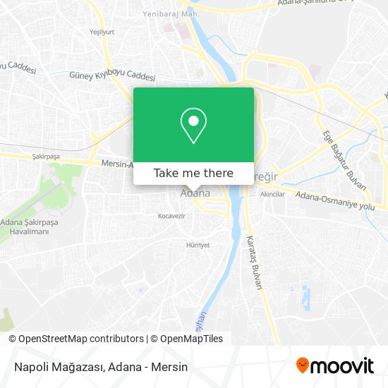 Napoli Mağazası map