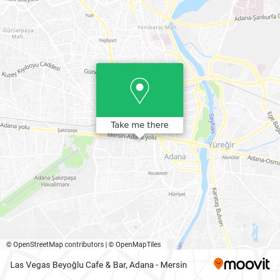 Las Vegas Beyoğlu Cafe & Bar map