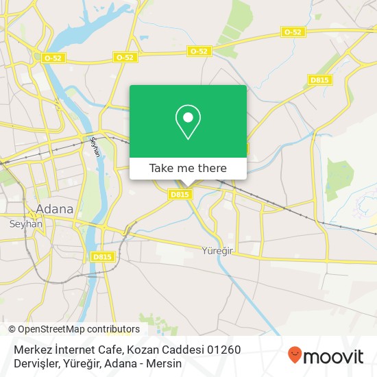 Merkez İnternet Cafe, Kozan Caddesi 01260 Dervişler, Yüreğir map