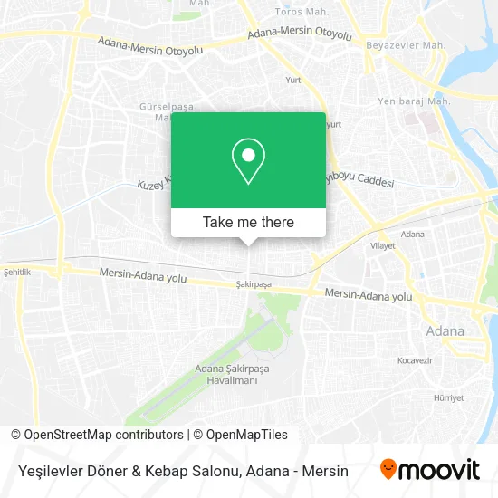 Yeşilevler Döner & Kebap Salonu map