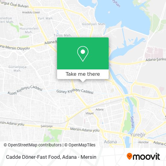 Cadde Döner-Fast Food map