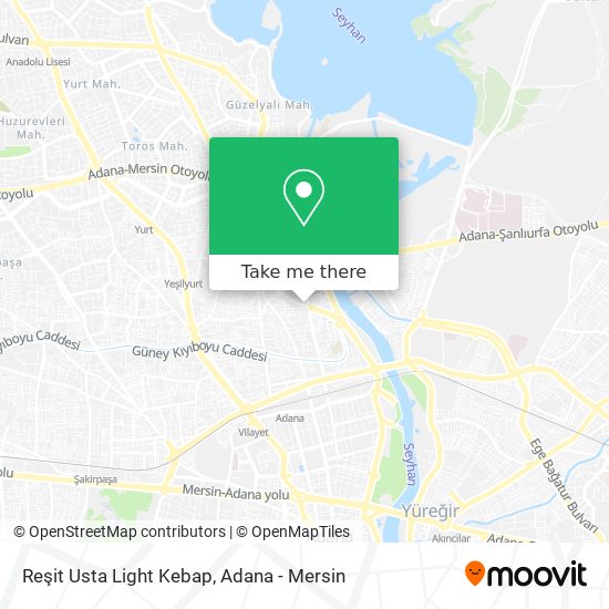 Reşit Usta Light Kebap map