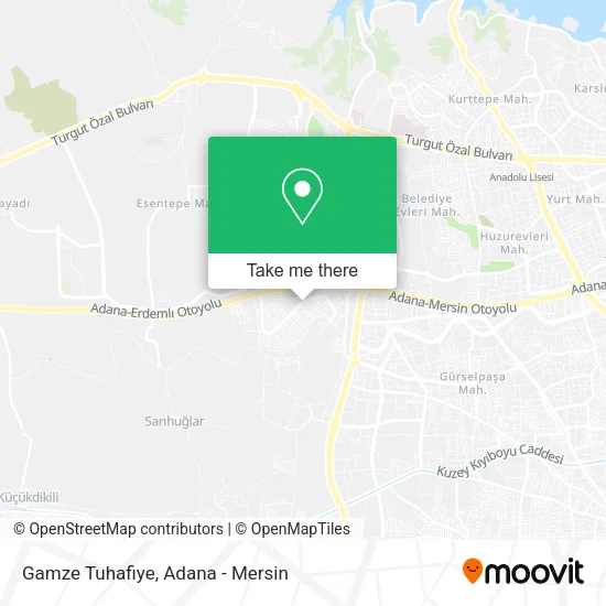 Gamze Tuhafiye map