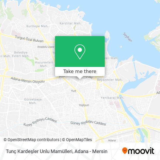 Tunç Kardeşler Unlu Mamülleri map