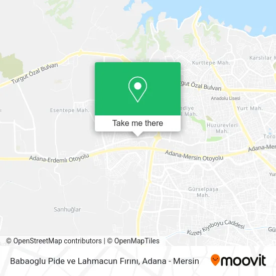 Babaoglu Pide ve Lahmacun Fırını map