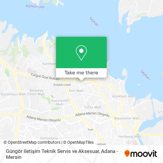 Güngör Iletişim Teknik Servis ve Aksesuar map