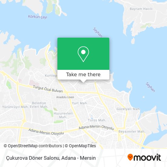 Çukurova Döner Salonu map